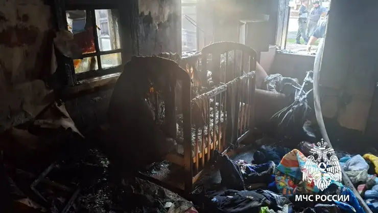 9-месячный младенец скончался при пожаре в Иркутской области