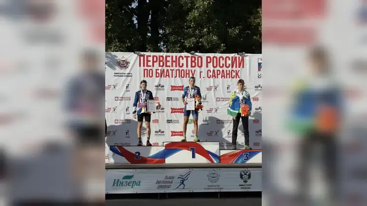 Дмитрий Путинцев завоевал две медали первенства России по биатлону