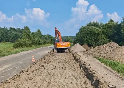 Трассу к селу Юксеево обновляют в Красноярском крае