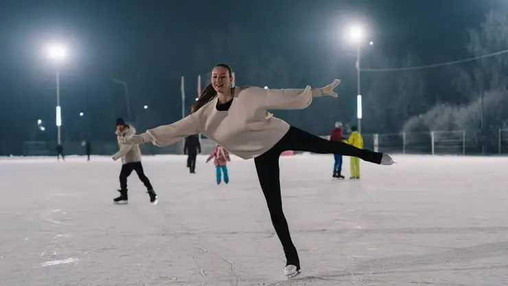 В Красноярске откроется каток в «Татышев-парке» в эти выходные