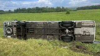Автобус с детьми попал в ДТП в Красноярском крае: есть пострадавшие Автобус с детьми попал в ДТП в Красноярском крае: есть пострадавшие