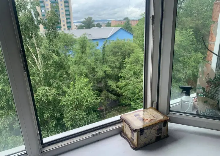 В Абакане полуторогодовалый ребёнок погиб после падения из окна