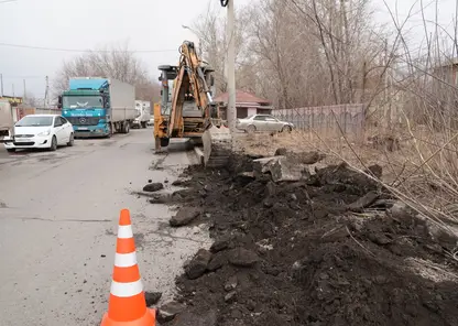 В Красноярске на ул. Свердловская стартует дорожный ремонт