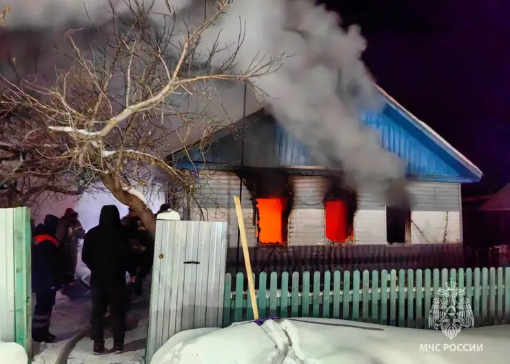 Четыре человека погибли в пожаре в Омской области