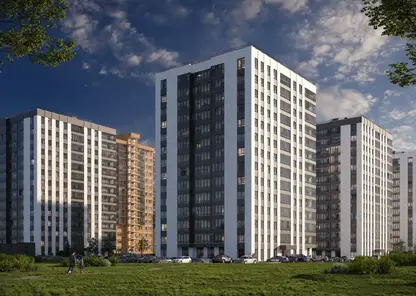 Жилой комплекс «Остров» возводят недалеко от озеро-парка «Октябрьский» на улице Норильской в Красноярске