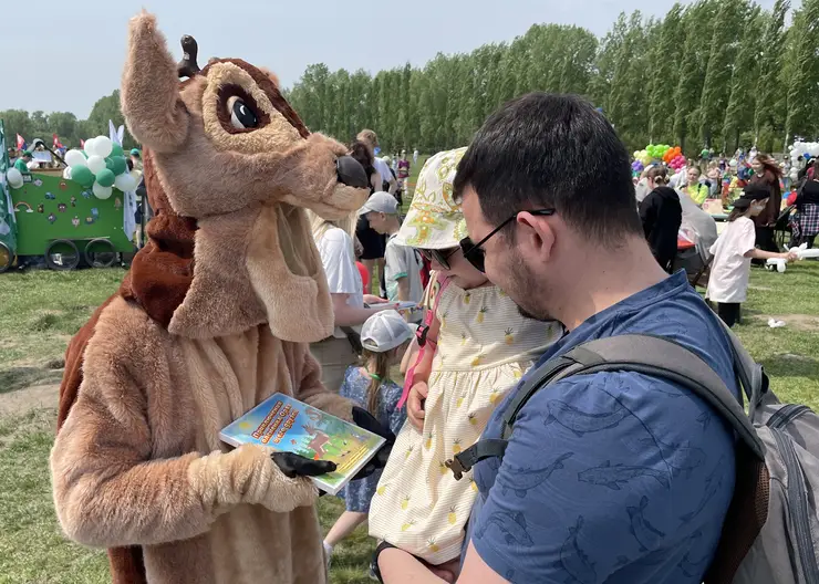 В Красноярске на острове Татышев прошёл семейный фестиваль «Первый. Детский»