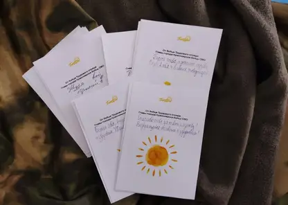 Красноярские подростки из Трудового отряда шьют вещи для военных в зоне СВО