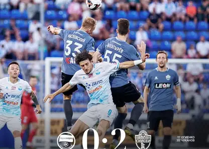 Красноярский ФК «Енисей» одержал первую победу в сезоне