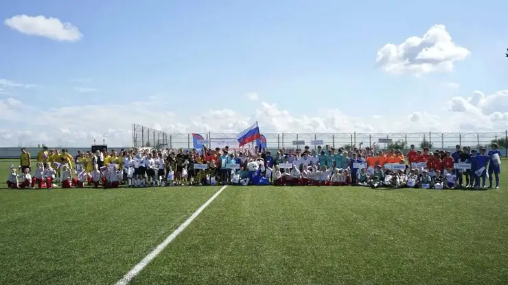 В Красноярске завершился региональный этап VIII Всероссийского фестиваля детского дворового футбола 6х6