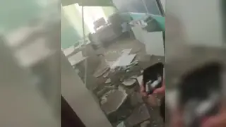 Потолок обвалился в школе в Забайкалье Потолок обвалился в школе в Забайкалье