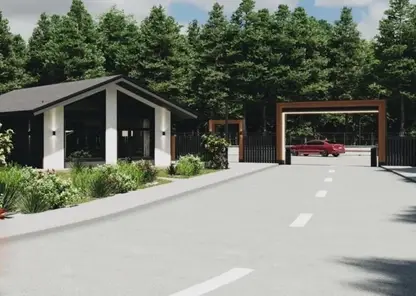 В 35 километрах от Красноярска начали строить элитный коттеджный поселок