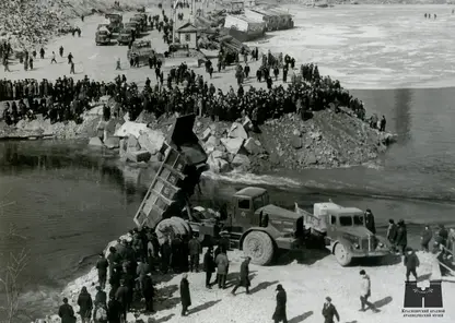 Историческое перекрытие Енисея произошло 63 года назад в створе Красноярской ГЭС