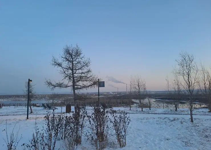 Мороз до -40 прогнозируют в Красноярске в воскресенье, 18 января