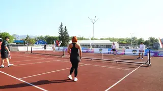Три новые площадки для малого тенниса открыли в Красноярске