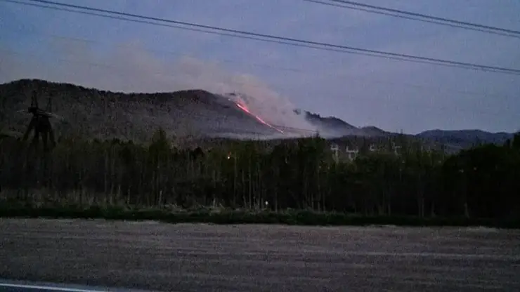 Лесные пожары у Красноярской ГЭС локализовали спустя двое суток
