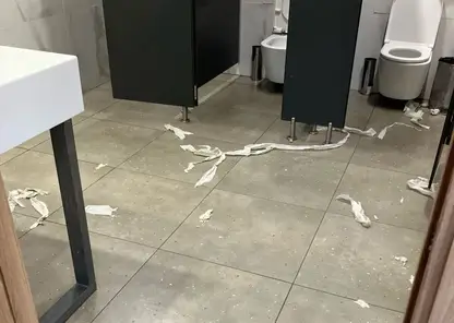 В Красноярске участились случаи вандализма в общественных туалетах на Ярыгинской набережной