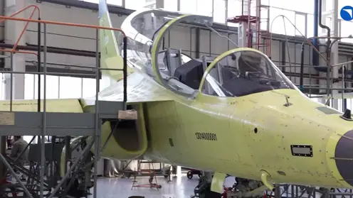 Новый учебно-боевой Як-130М, построенный на Иркутском авиазаводе, вышел на этап испытаний