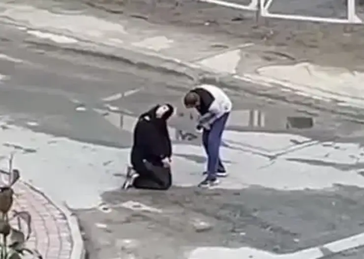 «Ставил на колени и избивал»: в Новосибирске мужчина несколько раз ударил женщину на глазах у дочери