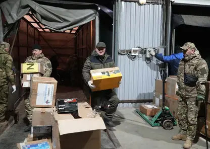 Собранную в Красноярске гуманитарную помощь передали участникам СВО