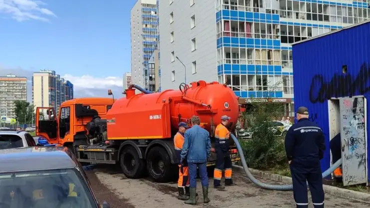 В красноярском микрорайоне «Белые Росы» сегодня планируют вернуть воду