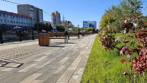 На набережной Качи в Красноярске обустроят велодорожки и смотровые площадки