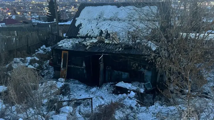 Женщина погибла при пожаре в Октябрьском районе Красноярска