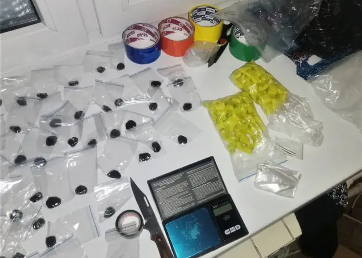 В Железногорске пресечён канал поставки синтетических наркотиков