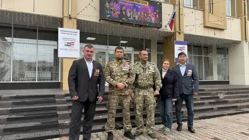В Красноярском крае голосуют участники СВО