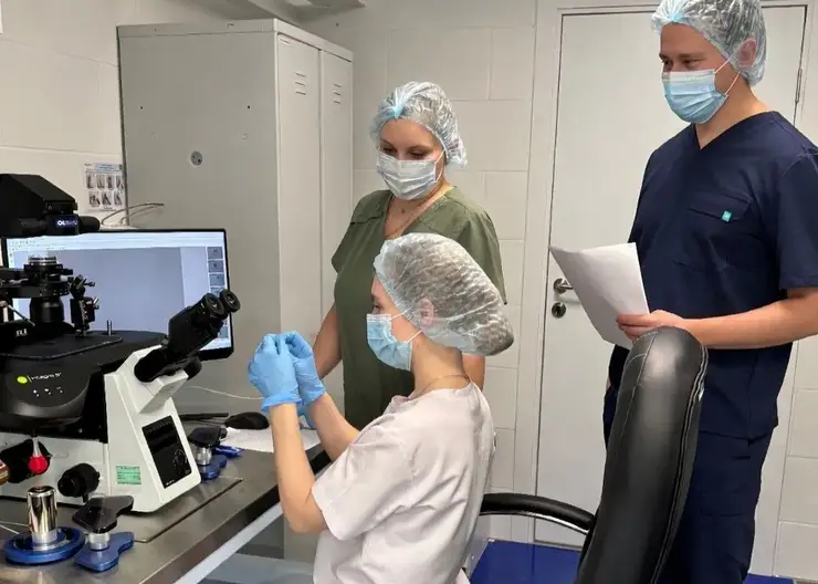 В Красноярской клинической больнице №4 впервые проведена криоконсервация эмбрионов