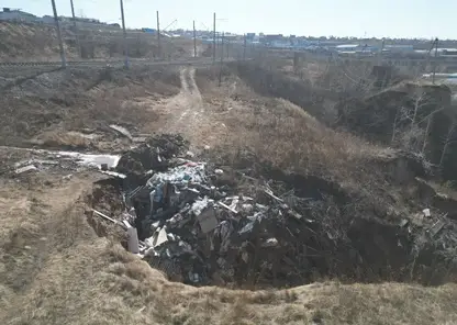 Незаконную свалку выявили экологи в Красноярске
