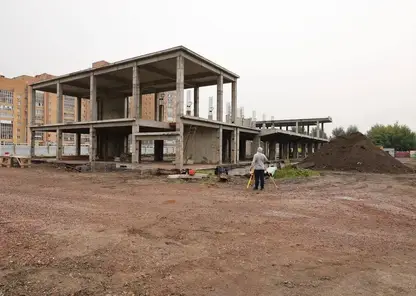 Спорткомплекс «Водник» снова начали строить спустя 10 лет на правобережье Красноярска