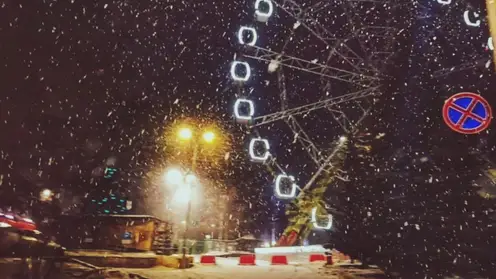 В Красноярске ожидается морозный последний день осени