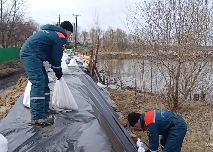 68 домов подтоплено в семи поселениях на севере Омской области