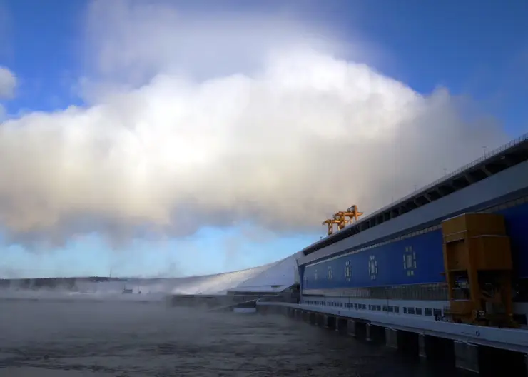 Богучанская ГЭС продолжает подготовку к паводку