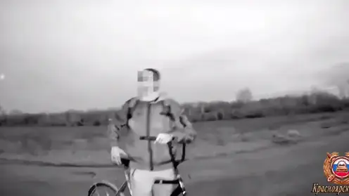 Велосипедист попался полицейским в Шушенском районе Красноярского края прямо по время сбора марихуаны