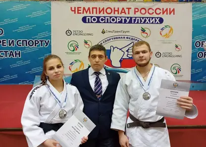 Красноярские дзюдоисты выиграли два серебра на чемпионате России в Каспийске