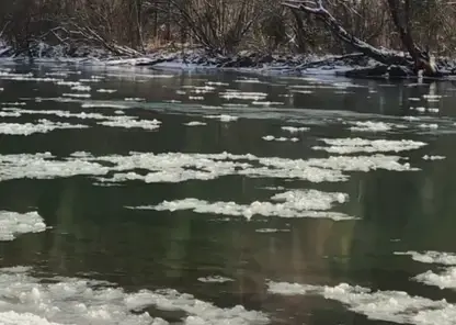 На Мане в Красноярском крае начался ледостав
