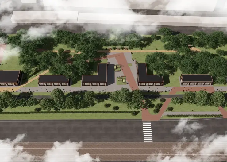 В Красноярске представили проект променада на Красрабе