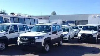 «Лады Гранта» и «Нивы»: в Красноярск привезли 16 автомобилей для медиков «Лады Гранта» и «Нивы»: в Красноярск привезли 16 автомобилей для медиков