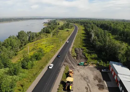 Общественники проверили ход дорожного ремонт трассы Красноярск – Берёзовка – Ермолаево