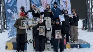 Красноярский сноубордист завоевал бронзу чемпионата России