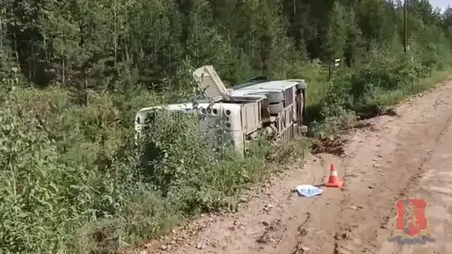 Один человек пострадал в ДТП с автобусом в Красноярском крае