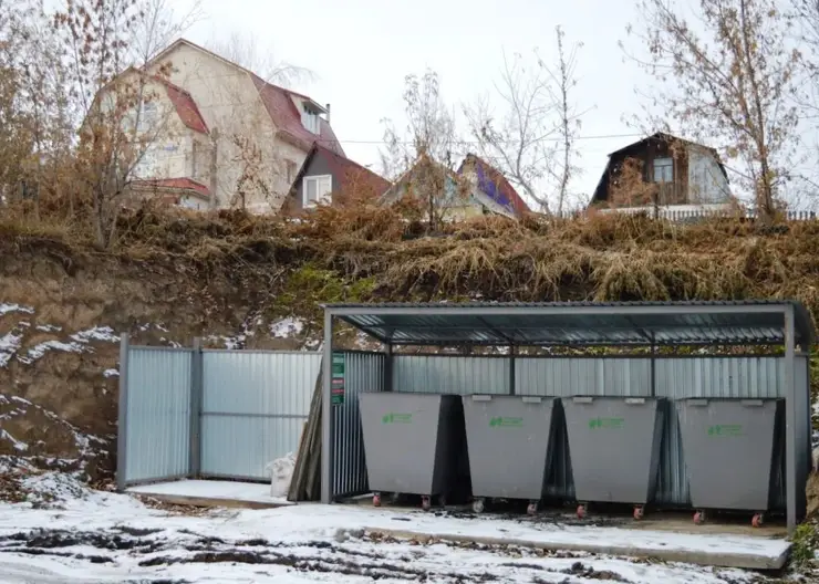 Красноярск оснащают современными контейнерами для мусора