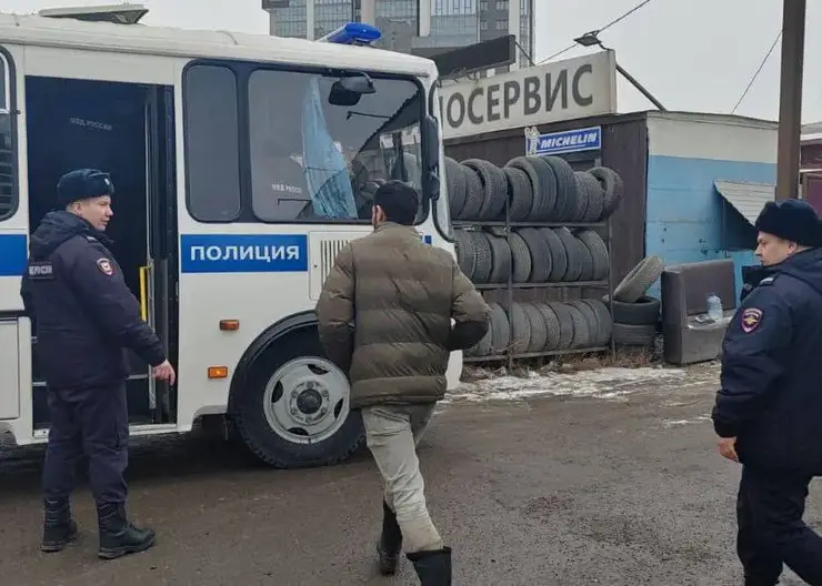 Полицейские провели рейд на нелегалов в Советском районе Красноярска: задержаны 15 человек (видео)