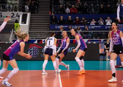 Волейболистки красноярского «Енисея» обыграли московское «Динамо» дома