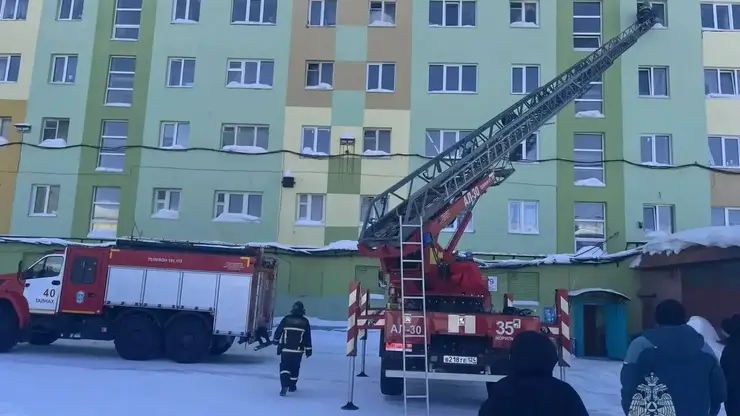 Мужчина погиб при пожаре в Красноярском крае