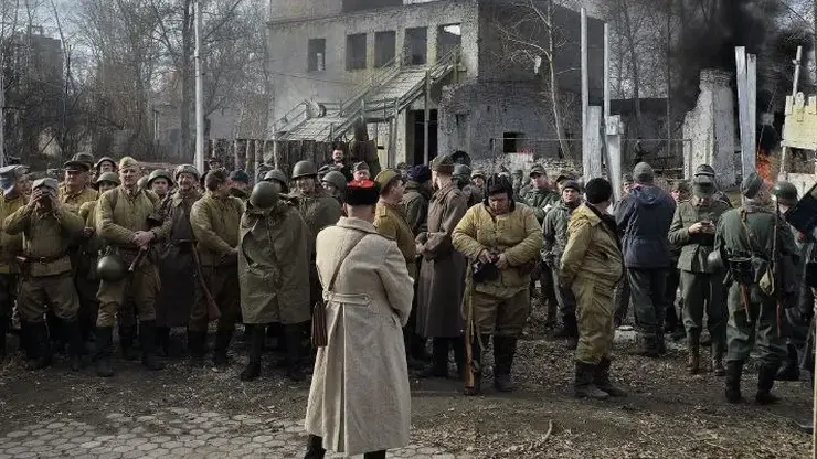 Штурм Кенигсберга реконструировали в Красноярске к 80-летию Победы