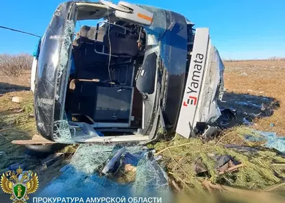 Один человек погиб и более 40 пострадали в ДТП с автобусом вахтовиков в Приамурье