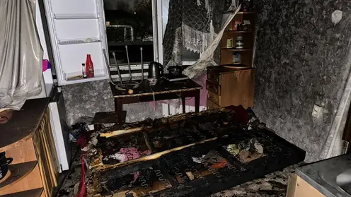 Двое мальчиков погибли при пожаре в поселке в Кузбассе