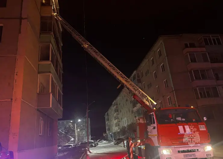 В Лесосибирске при пожаре погиб мужчина, причина - неисправный удлинитель